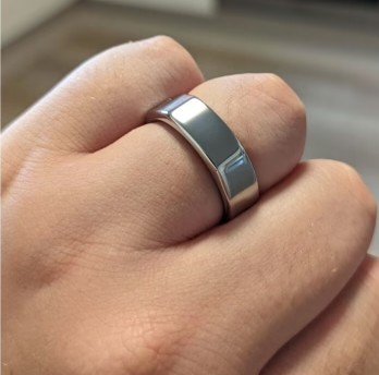iRingo Pro smart ring designed to track wellness metrics,
            including heart rate, activity levels, and health insights
            through a connected smartphone app.